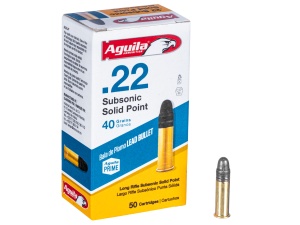 Amunicja AGUILA .22LR Subsonic 40grn 1szt. 
