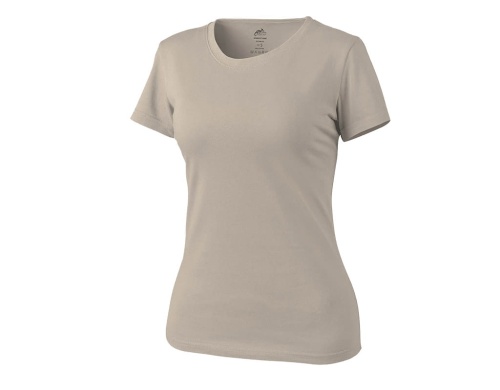 T-Shirt DAMSKI Helikon - Bawełna - Beżowy-2296