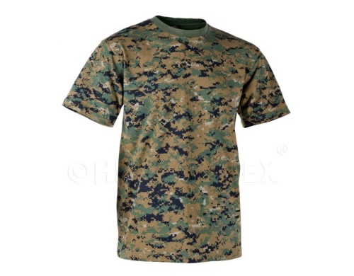 T-Shirt Helikon Bawełna USMC Digital Woodland-2310