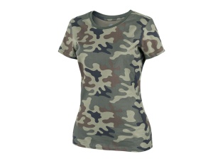 T-Shirt DAMSKI Helikon - Bawełna PL Woodland (TS-TSW-CO-04)