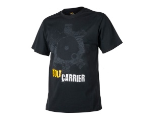 T-Shirt Helikon Bolt Carrier - Bawełna Czarny (TS-BCR-CO-01)