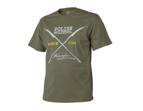 T-Shirt (Polish Multitool) Bawełna Olive Green-2331