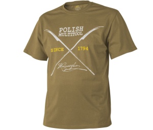 T-Shirt (Polish Multitool) - Bawełna - Coyote (TS-PMT-CO-11)