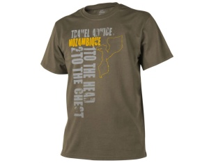 T-Shirt Travel Advice: Mozambique Coyote (TS-TAM-CO-11)