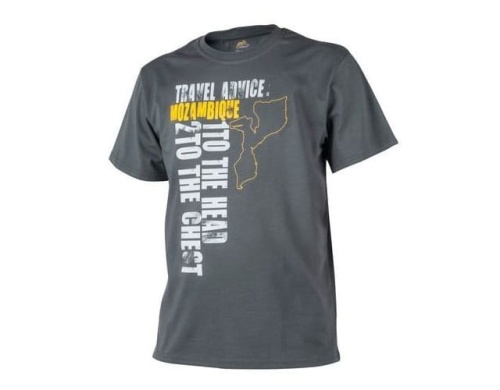 T-Shirt Travel Advice: Mozambique Shadow Grey-2343