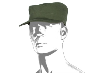 Czapka COMBAT - PolyCotton Ripstop - Olive Green (CZ-COM-PR-02)