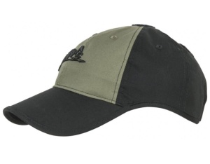 Czapka Logo Cap - Czarna/Olive Green B (CZ-LGC-PR-0102B)