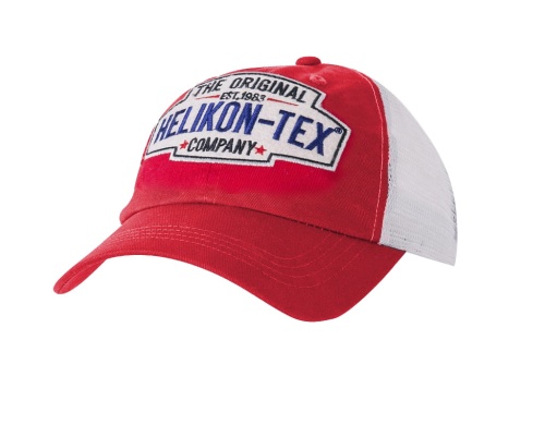 Czapka Trucker Logo Cap - Cotton Twill - Czerwona-2462
