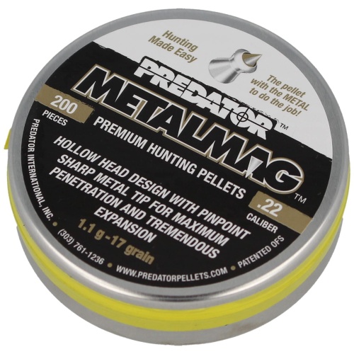 Śrut JSB Predator Metalmag .22 / 5.5mm 200szt-2920