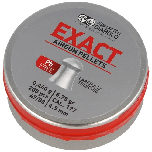 Śrut JSB Diabolo Exact Lead Free 4.5mm, 200szt-2956