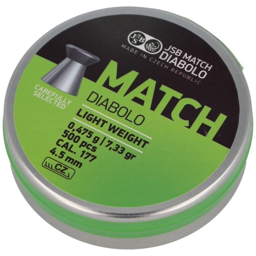 Śrut JSB Green Match Light Weight 4.49mm 0.475g-2960