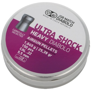 Śrut JSB Diabolo Heavy Ultra Shock 5.52mm 150szt (546228-150)