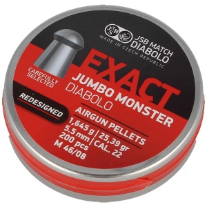Śrut JSB Exact Jumbo Monster ReDesigned 5.52mm 200szt (546388-200)