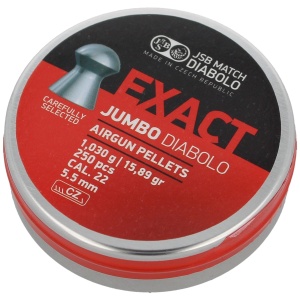 Śrut JSB Exact Jumbo 5.51mm, 250szt (546246-250)
