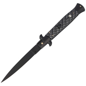 Nóż sprężynowy Frank Beltrame Stiletto Kevlar 23cm (FB 23/KEV BLK)