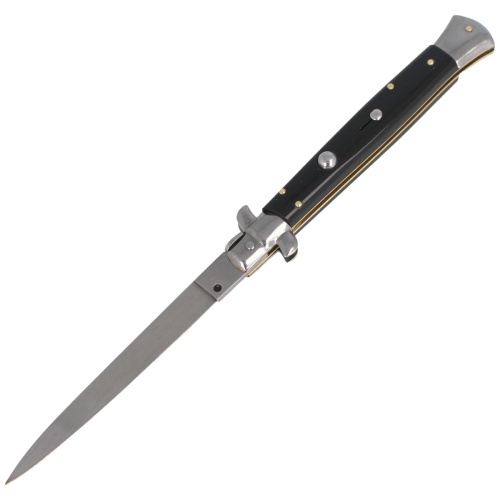Nóż sprężynowy Frank Beltrame Stiletto Black 28cm-3017