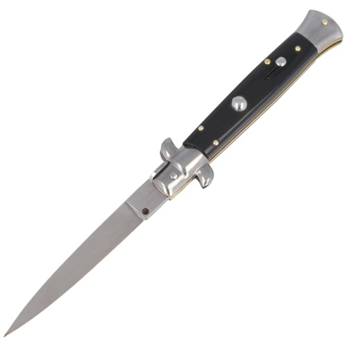Nóż sprężynowy Frank Beltrame Stiletto Black 23cm-3023