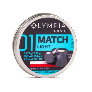 Śrut Olympia Shot Match Light 4,5mm 500szt. 