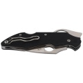 Nóż Spyderco Introvert G-10 Black Plain (C206GP)-3340