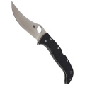 Nóż Spyderco Chinook 4 Black G-10 Plain (C63GP4)-3345