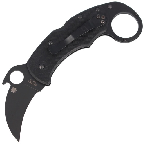 Nóż Spyderco Karahawk G-10 All Black Karambit-3347