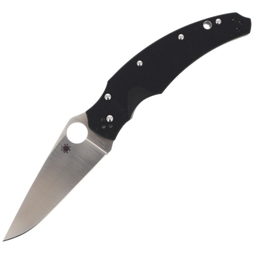 Nóż Spyderco Opus Black G-10 Plain (C218GP)-3359