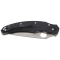 Nóż Spyderco Opus Black G-10 Plain (C218GP)-3361