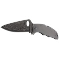 Nóż Spyderco Endura 4 Titanium Damascus Plain-3372