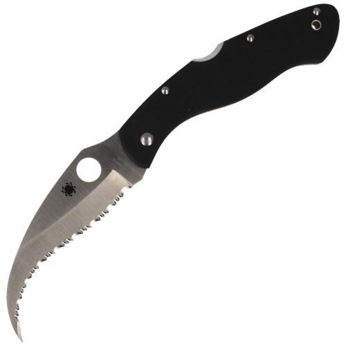 Nóż Spyderco Civilian G-10 Black Spyder (C12GS)-3374