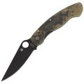 Nóż Spyderco Military Model G-10 Camo Black Blade-3392