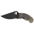Nóż Spyderco Military Model G-10 Camo Black Blade-3393