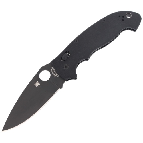 Nóż Spyderco Manix 2 XL G-10 Black Blade Plain-3428