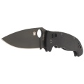 Nóż Spyderco Manix 2 XL G-10 Black Blade Plain-3429