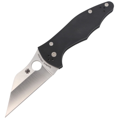 Nóż Spyderco Yojimbo 2 G-10 Black Plain (C85GP2)-3473