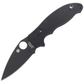 Nóż Spyderco Manix 2 G-10 Black / Black Blade-3476