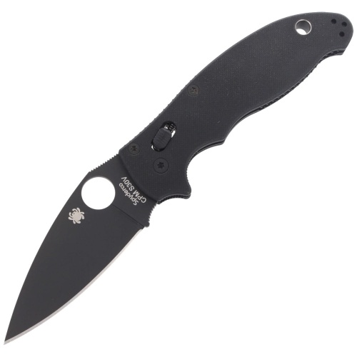 Nóż Spyderco Manix 2 G-10 Black / Black Blade-3476
