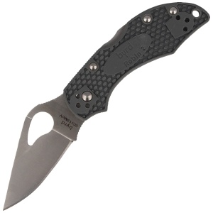 Nóż Spyderco Byrd Robin 2 Grey FRN Plain (BY10PGY2)