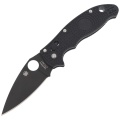 Nóż Spyderco Manix 2 Lightweight Black Blade Plain-3544