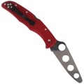 Nóż Spyderco Endura 4 Lightweight Trainer Red-3645