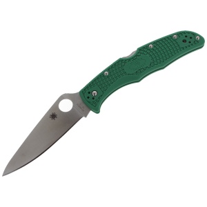 Nóż Spyderco Endura 4Flat Ground Lightweight Green (C10FPGR)