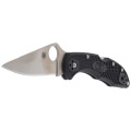 Nóż Spyderco Delica 4Flat Ground Lightweight Black-3695