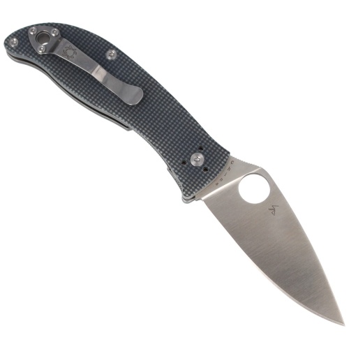 Nóż Spyderco Polestar G-10 Grey / BD1 Plain-3706