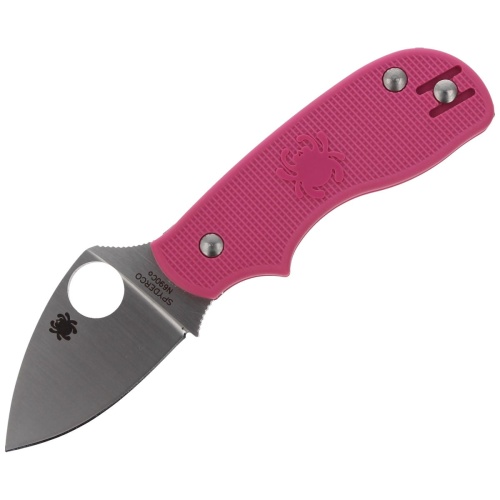 Nóż Spyderco Squeak Lightweight Pink Plain-3720