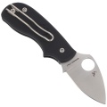 Nóż Spyderco Squeak Lightweight Black Plain-3739
