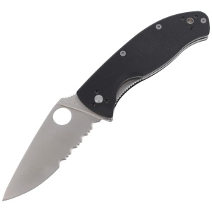 Nóż Spyderco Tenacious G-10 Black Combination (C122GPS)