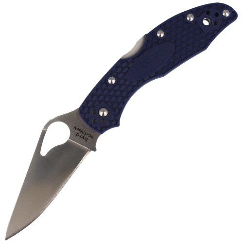 Nóz Spyderco Byrd Meadowlark 2 Blue FRN Plain-3848