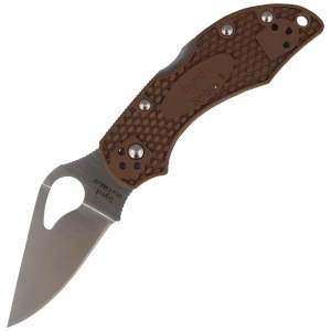 Nóż Spyderco Byrd Robin 2 Brown FRN Plain (BY10PBN2)