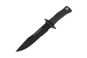 Muela Tactical Knife Rubber Handle 180mm (MIRAGE-18N)