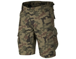 Krótkie Spodnie CPU PolyCotton Ripstop PL Woodland (SP-CPK-PR-04)