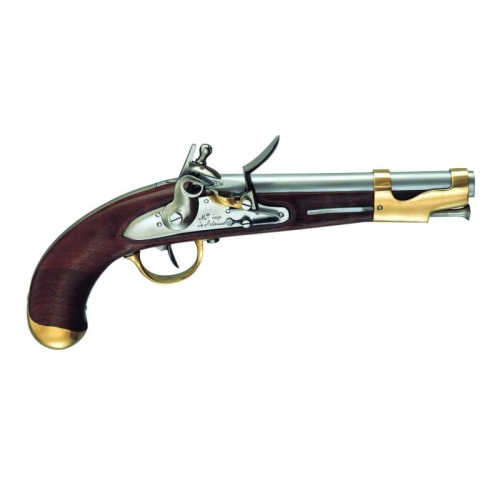 Pistolet skałkowy AN IX kal. 17,5 mm-4460